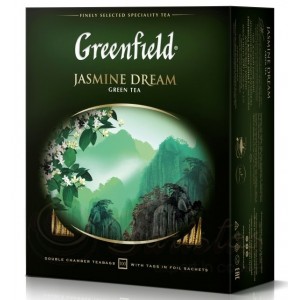 Чай в пакетиках Greenfield Jasmine Dream, зеленый, 100 шт